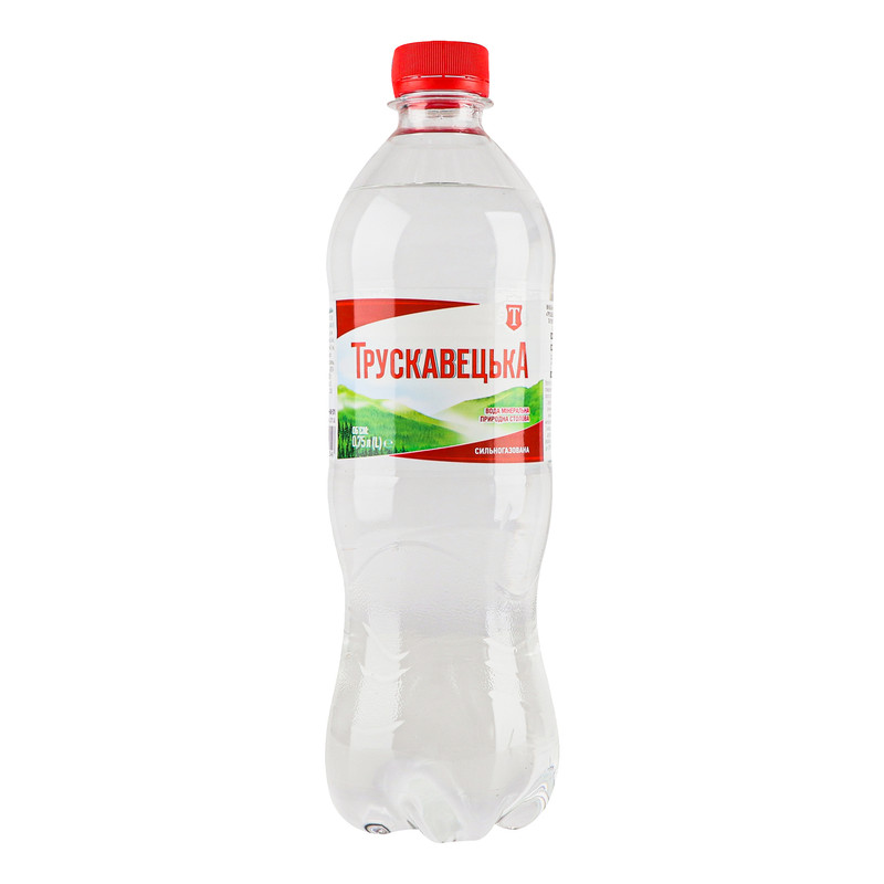 Вода мінеральна природна столова ТРУСКАВЕЦЬКА 0,75л ПЕТ сильногазована